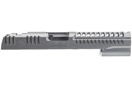 Gunsmith Bros Limcat Style Mutic Cuts Slide for TM Marui  Hi-Capa 4.3 / 5.1 GBB Pistoi Airsoft ( Black / Silver / Grey )-Silver