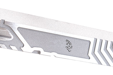 Gunsmith Bros Limcat Style WildCat Tracker Slide for Marui TM Hi-Capa 5.1 GBBP Series-Silver