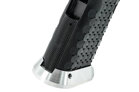 Gunsmith Bros CNC Aluminum MACRO POCKET Style Grip For Marui TM Hi-Capa GBBP Series-Silver