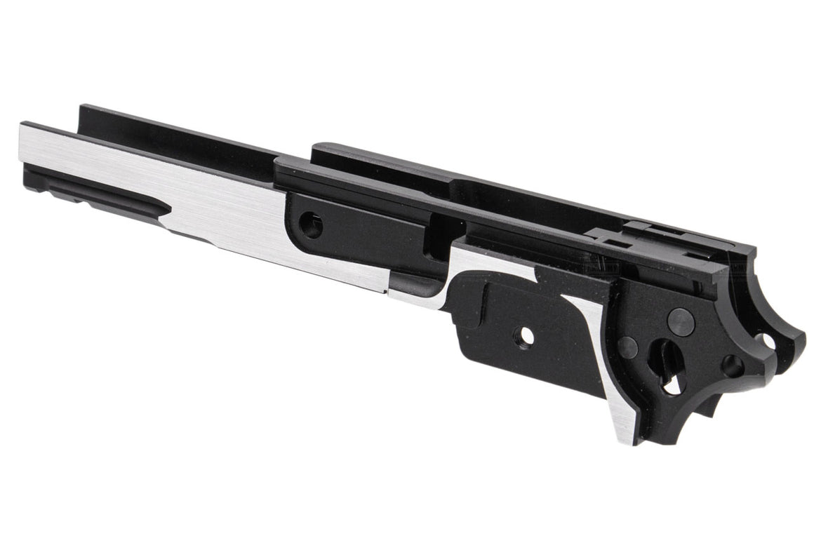 Gunsmith Bros 3.9 Inch  ST* 2011 Frame w/ Rail For Marui TM Hi-Capa 5.1 / 4.3 GBBP Series  ( 2 Tone )
