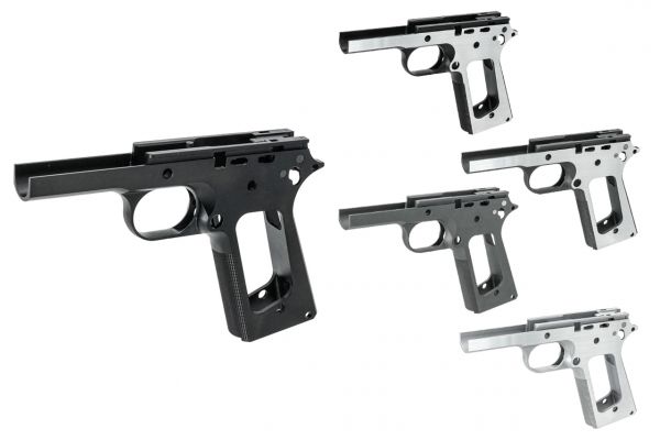 Gunsmith Bros CNC Aluminum ST* Style 1911 Curved Guard Frame For Marui TM 1911 GBBP Series