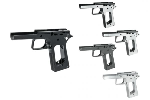 Gunsmith Bros CNC Aluminum ST* Style 1911 Square Trigger Guard Frame For Marui TM 1911 GBBP Series