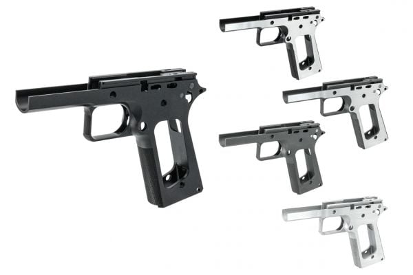 Gunsmith Bros CNC Aluminum SV Style 1911 Square Trigger Guard Frame For Marui TM 1911 GBBP Series