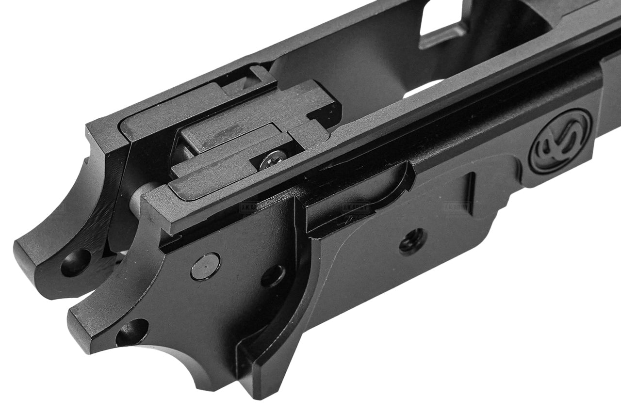 Gunsmith Bros CNC Aluminum SV INF Style 3.9" Tactical Frame For Marui TM Hi-Capa 5.1 GBBP Series -Silver