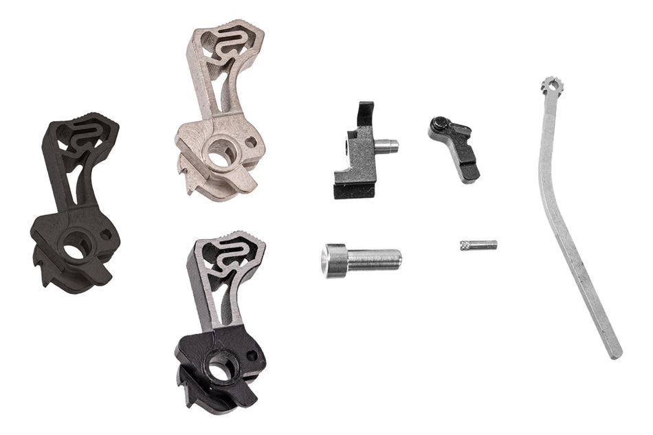 Gunsmith Bros Steel SV Style Hammer Set For Marui TM Hi-Capa GBBP Series-Black