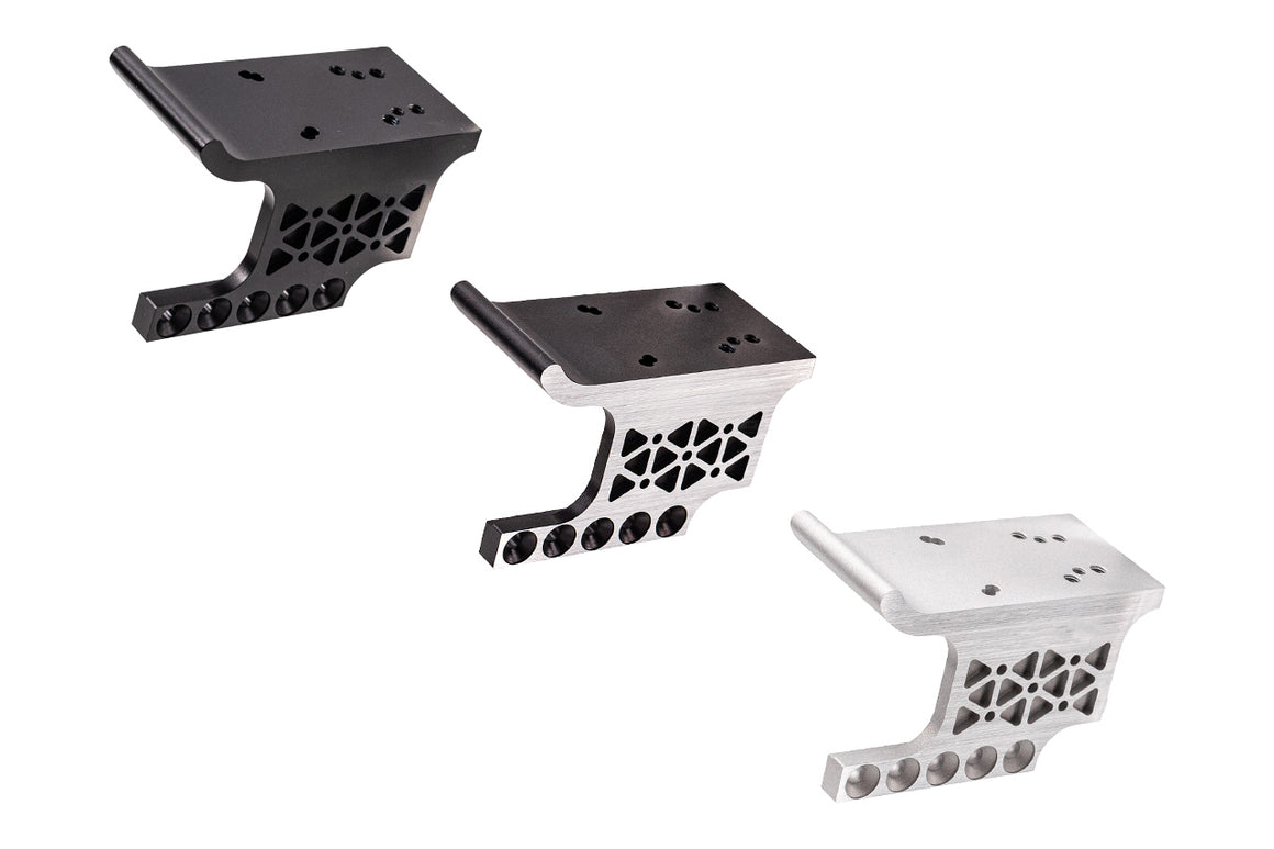 Gunsmith Bros Aluminum Limcat Style Universal Optic Mount For Marui TM Hi-Capa GBBP Series-Silver