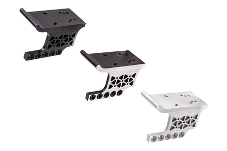 Gunsmith Bros Aluminum Limcat Style Universal Optic Mount For Marui TM Hi-Capa GBBP Series-Silver