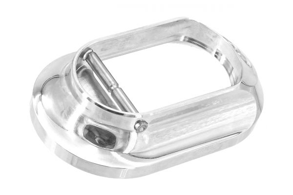 Gunsmith Bros CNC Aluminum INF SV Style XL Relief Cut Magwell For Marui TM Hi-Capa GBBP Series ( For Aluminum Grip Only )