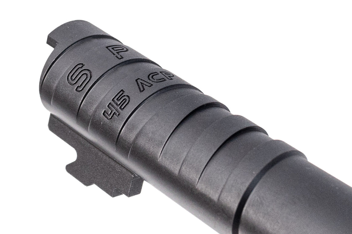 Gunsmith Bros SVP SV Style Steel Outer Barrel For Marui TM Hi-Capa 4.3 GBBP Series