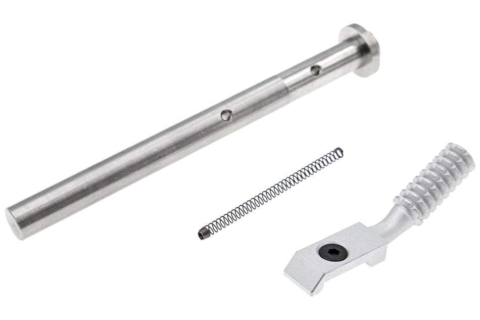 Gunsmith Bros S Style DVC Steel Open Slide for TM Hi-Capa ( Black Slide Gold Comp )