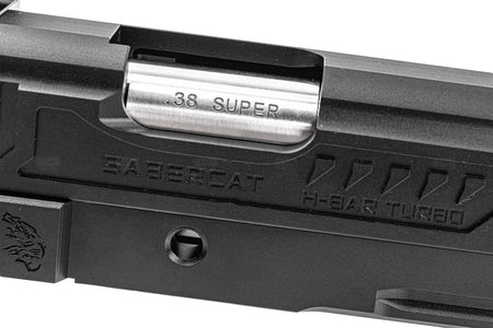 Gunsmith Bros Limcat Style Saber Cat Open Slide Set For Marui TM Hi-Capa GBBP Series -Silver