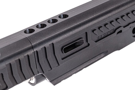 Gunsmith Bros Limcat Style Saber Cat Open Slide Set For Marui TM Hi-Capa GBBP Series -Silver