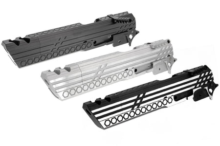 Gunsmith Bros CNC Aluminum Smoking Holes Open Slide Kit Set For Tokyo Marui TM Hi-Capa Series-2 Tone