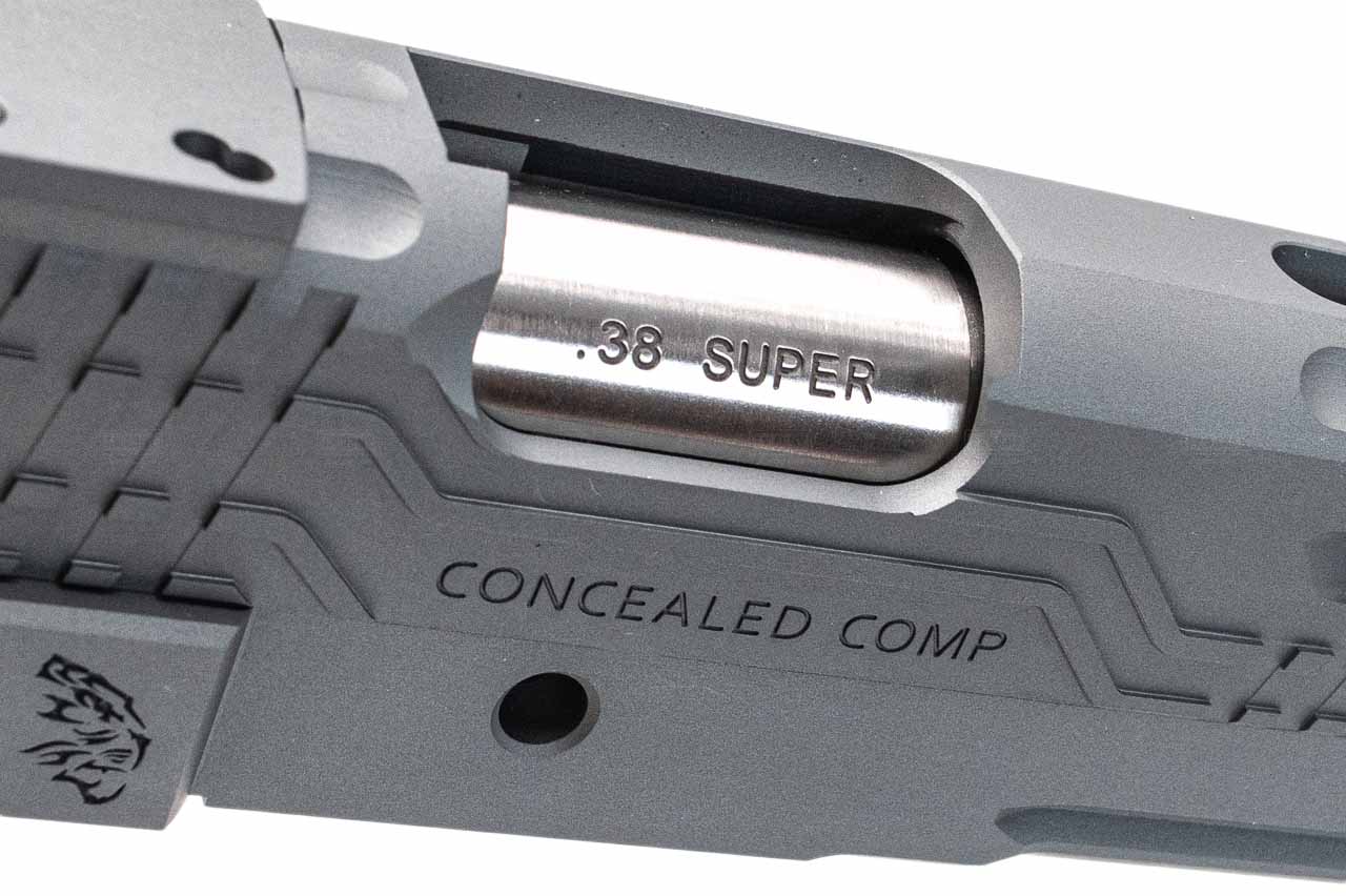 Gunsmith Bros LimCat Style Concealed Comp Carry Optic Slide Kit For Marui TM Hi-Capa GBBP Series-Silver