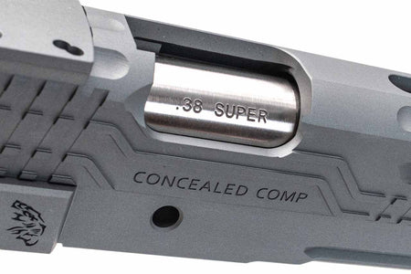 Gunsmith Bros LimCat Style Concealed Comp Carry Optic Slide Kit For Marui TM Hi-Capa GBBP Series-Silver