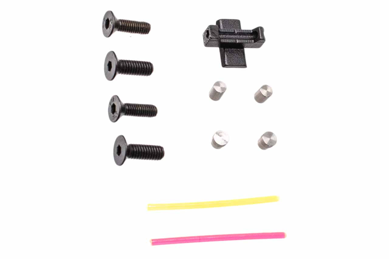 Gunsmith Bros LimCat Style Concealed Comp Carry Optic Slide Kit For Marui TM Hi-Capa GBBP Series-Silver