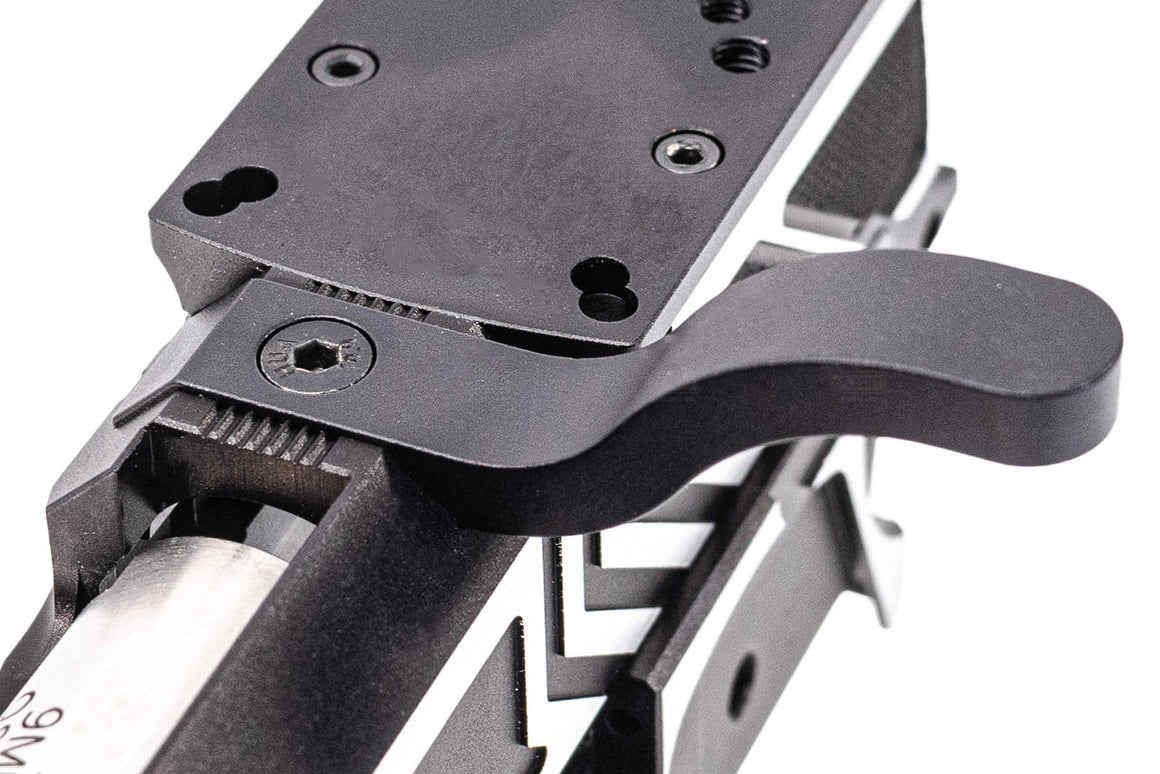 Gunsmith Bros Limcat Style Tracker Optics Standard Slide Set For Marui TM Hi-Capa GBBP Series -2 Tone