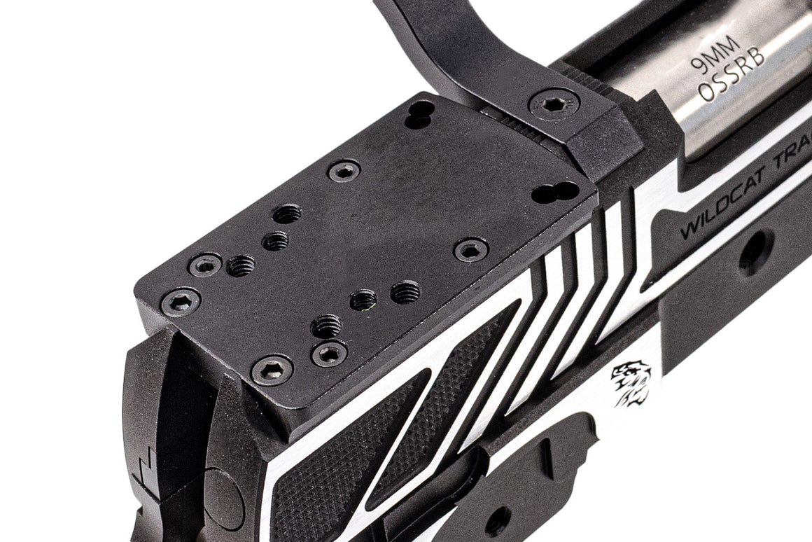 Gunsmith Bros Limcat Style Tracker Optics Standard Slide Set For Marui TM Hi-Capa GBBP Series -2 Tone