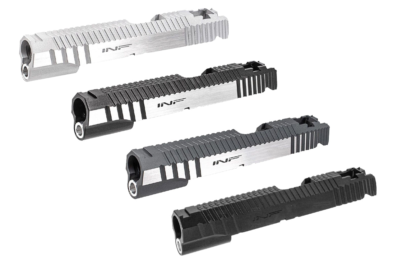 Gunsmith Bros Infinity SV Style Retro Slide for Marui TM Hi-Capa 5.1 GBBP Series-Black