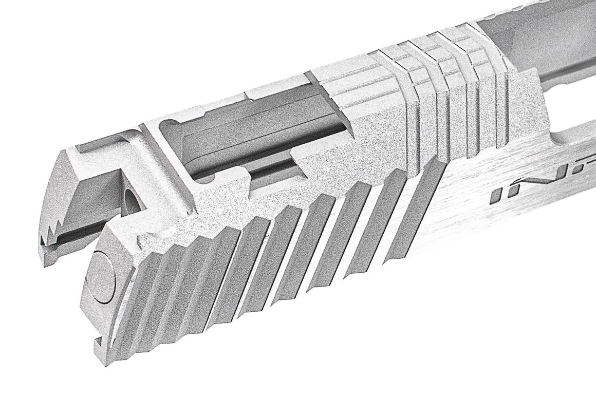 Gunsmith Bros Infinity SV Style Retro Slide for Marui TM Hi-Capa 5.1 GBBP Series-Black