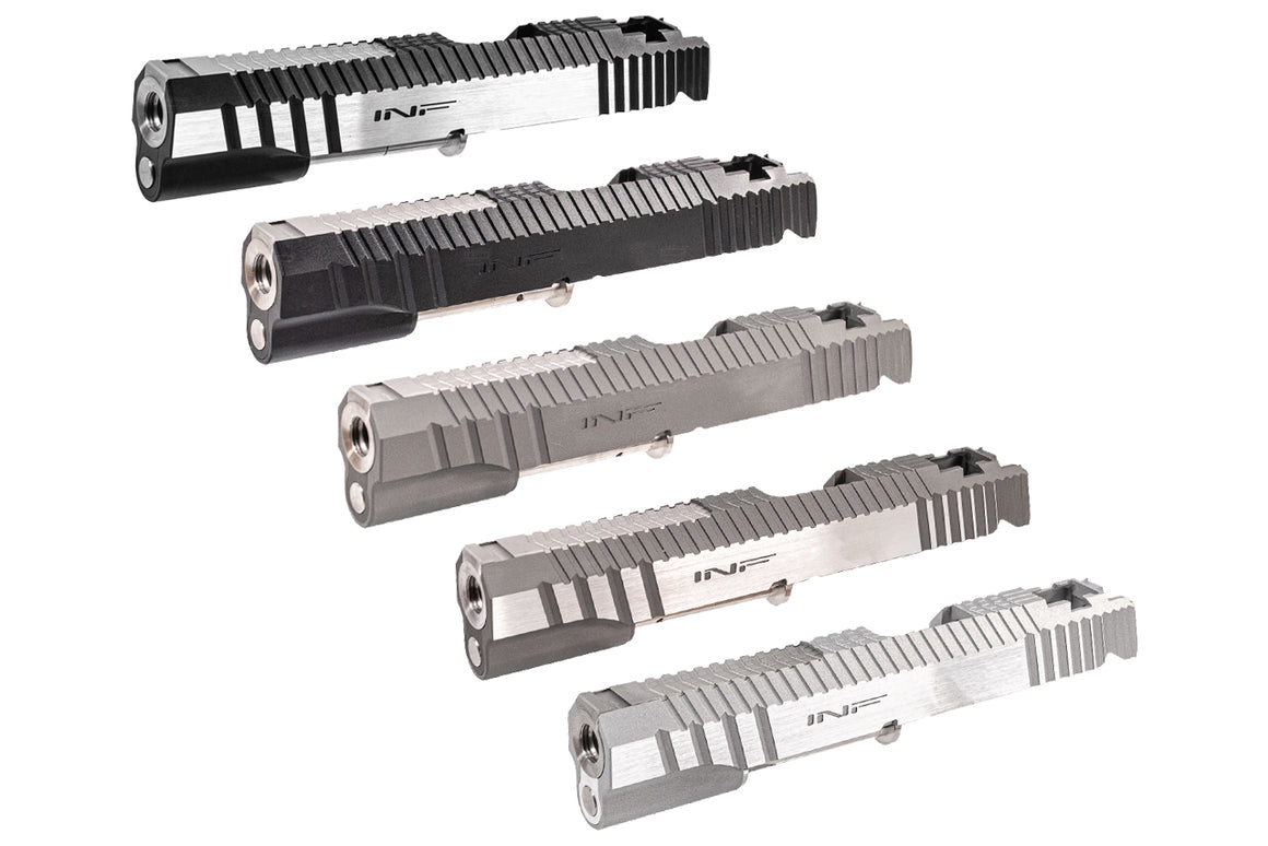 Gunsmith Bros INF Style ARROW Sight Tracker Kit For Marui TM Hi-Capa GBBP Series -Silver