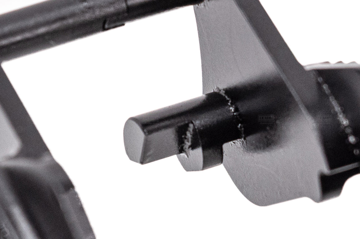 Gunsmith Bros Steel LC Type Shielded Medium Size Thumb Safety For Marui TM Hi-Capa GBBP Series-Silver