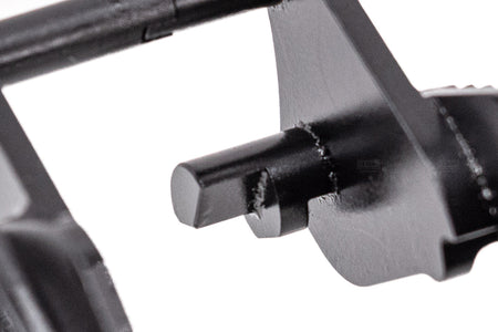 Gunsmith Bros Steel LC Type Shielded Medium Size Thumb Safety For Marui TM Hi-Capa GBBP Series-Silver