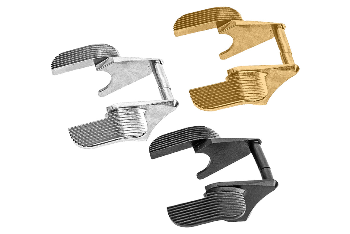 Gunsmith Bros SV Style Large Steel Thumb Safety For Marui TM Hi-Capa GBBP Series -Gold