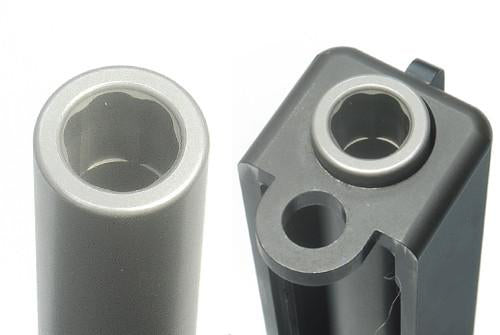 Guarder CNC Stainless Outer Barrel for KJ Model 19 - A Type ( Ti SV )