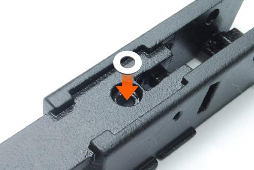Guarder Steel Rail Mount for Marui Model 17 ( Trigger Housing )