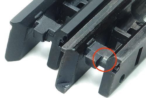 Guarder Steel Rail Mount for TM Model 26 / KJ Model 27 ( Trigger Housing )