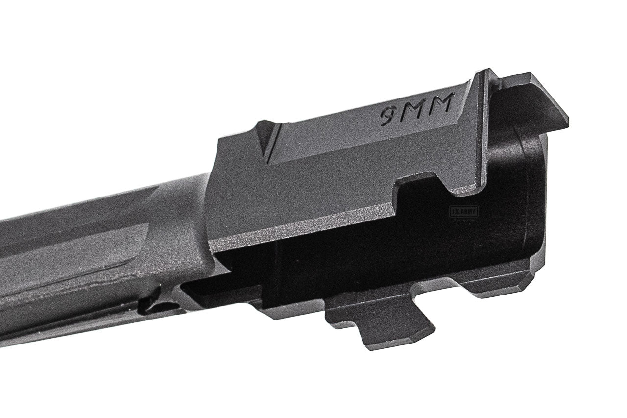 GUNDAY Aluminum R Style Outer Barrel Set With Compensator For UMAREX / VFC Glock 17 Gen 5 GBBP-Gold