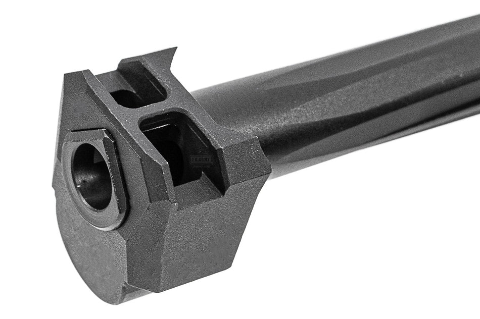 GUNDAY Aluminum R Style Outer Barrel Set With Compensator For UMAREX / VFC Glock 17 Gen 5 GBBP-Gold