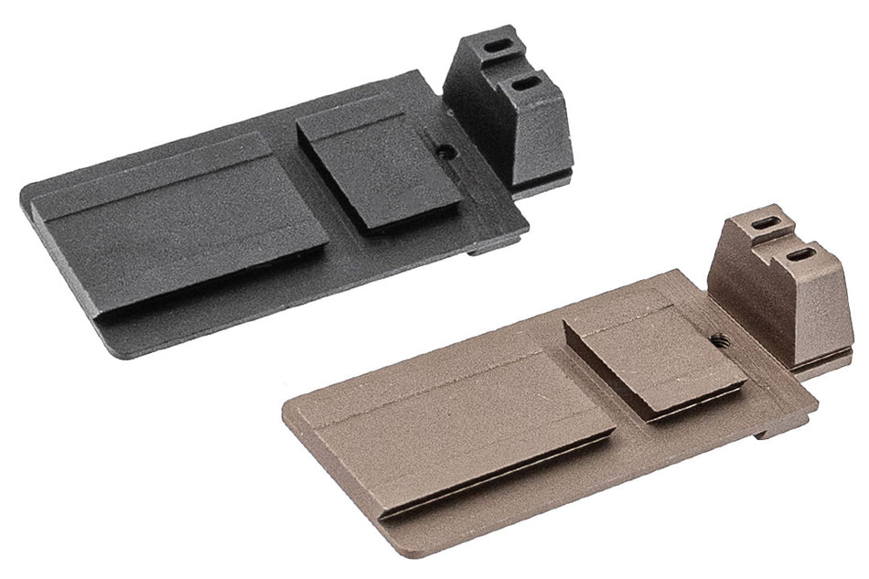 GUNDAY ACRO P1 Optic Mount Adaptor Set For UMAREX / VFC Glock GBBP Series -DDC ( Desert Dirt Color )