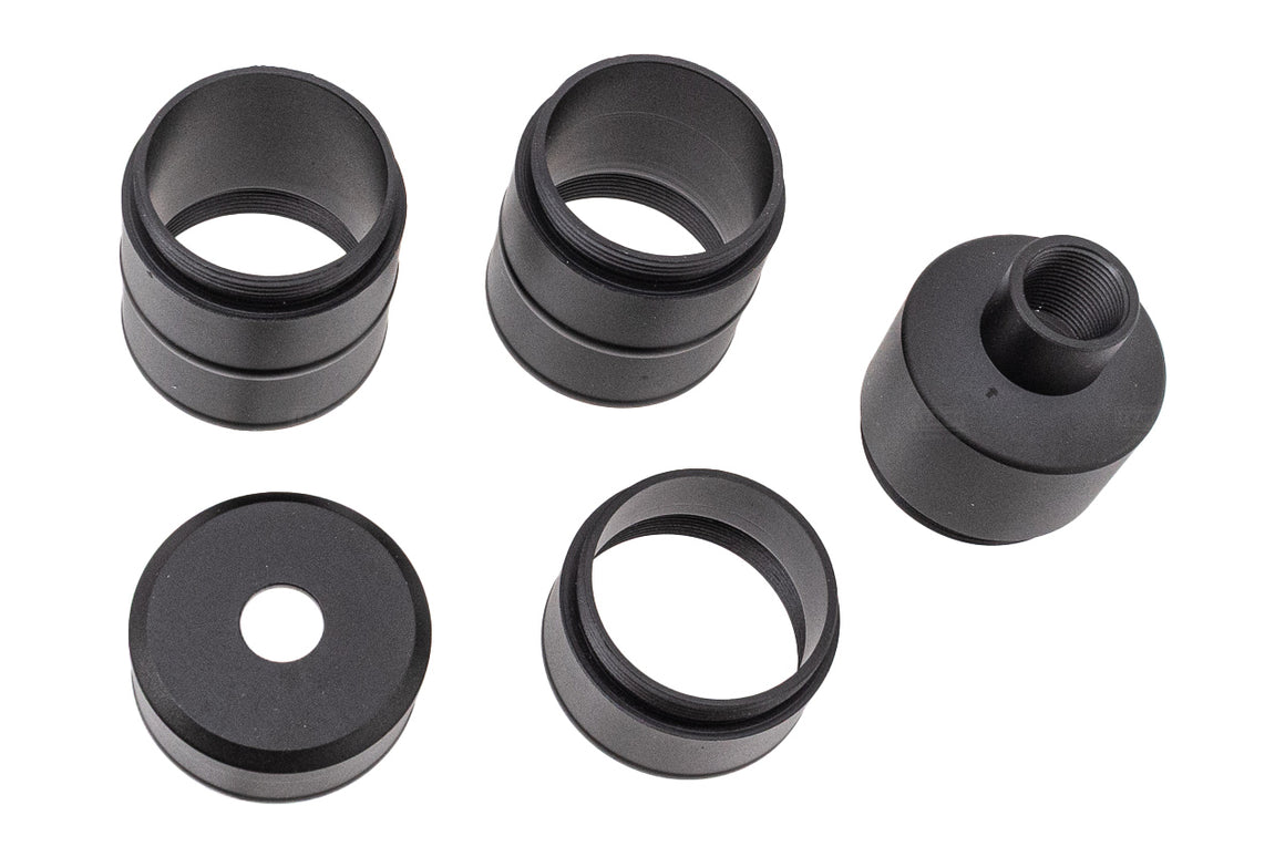 GUNDAY SA Style 14mm CCW M-Size Modular Barrel Extension -Grey