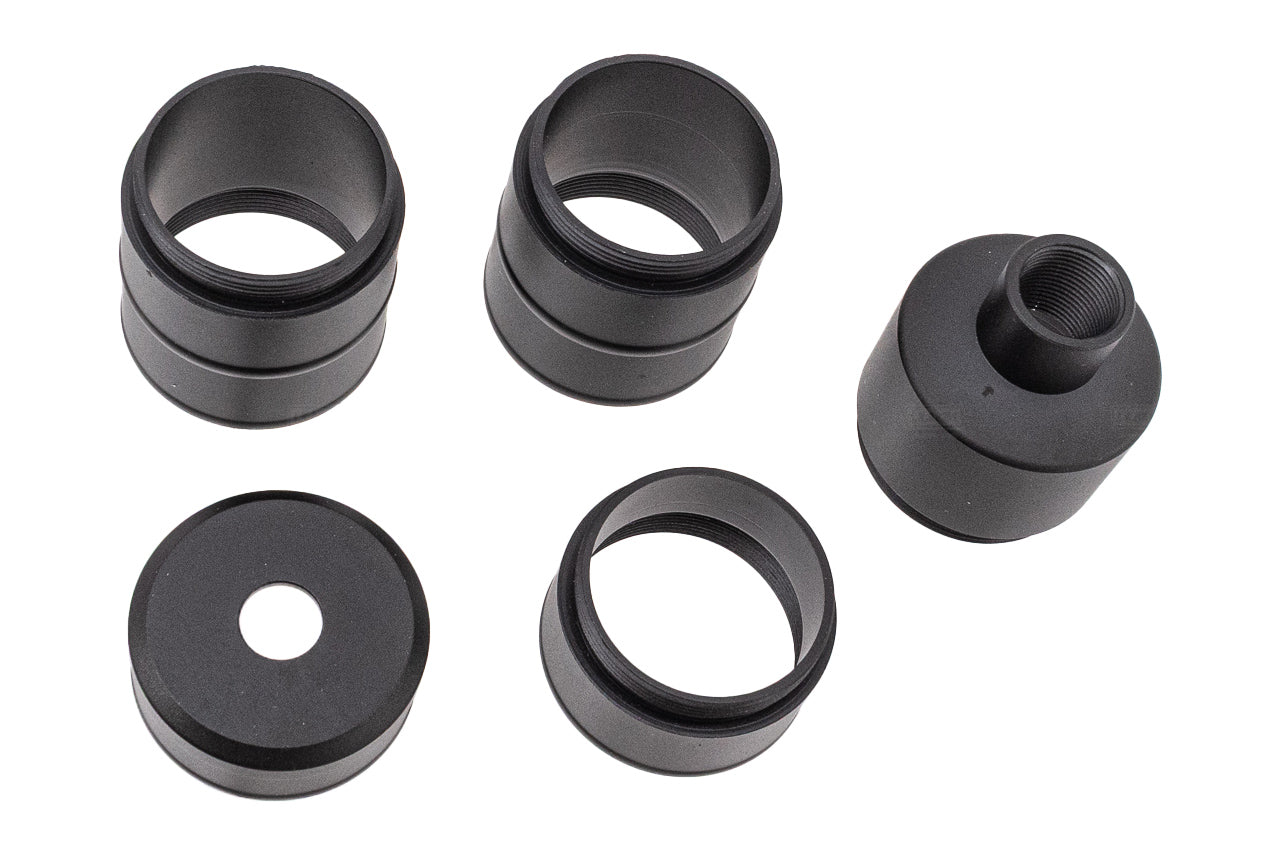 GUNDAY SA Style 14mm CCW M-Size Modular Barrel Extension -Grey