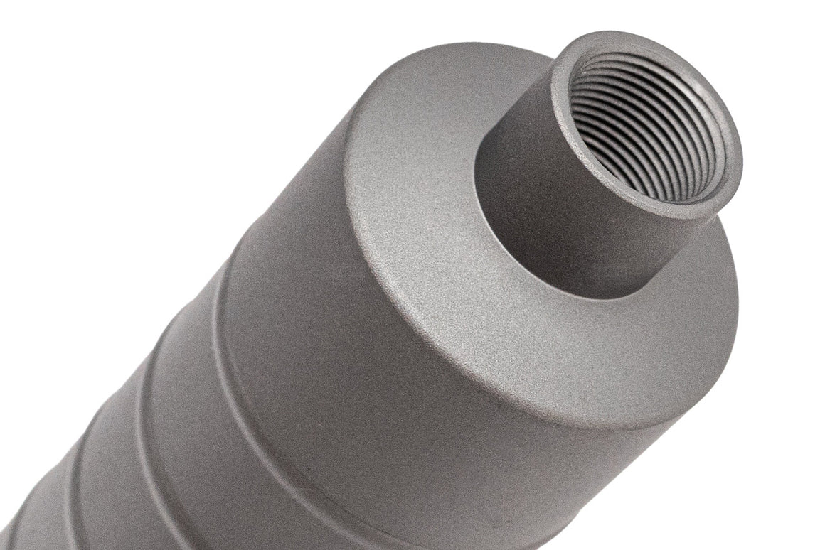 GUNDAY SA Style 14mm CCW L-Size Modular Barrel Extension -Grey