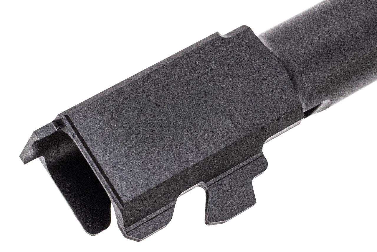 GUNDAY PM Style Type C Aluminum Outer Barrel With Compensator For Umarex VFC Glock 19 GBBP Series -Tan