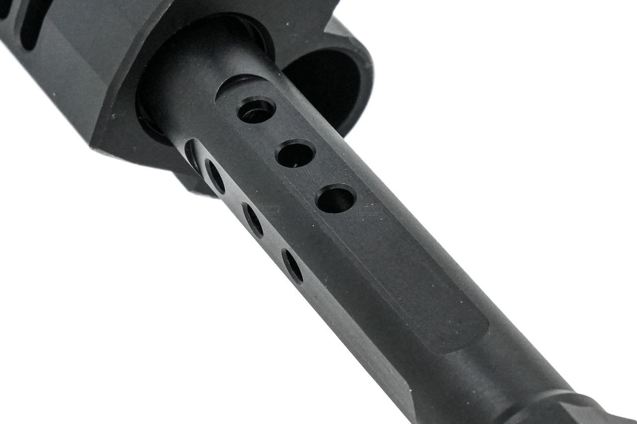 GUNDAY HAED Style Aluminum Outer Barrel With Compensator Type B For Umarex / VFC Walther PDP GBBP-Tan