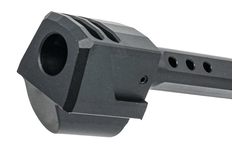 GUNDAY HAED Style Aluminum Outer Barrel With Compensator Type B For Umarex / VFC Walther PDP GBBP-Tan