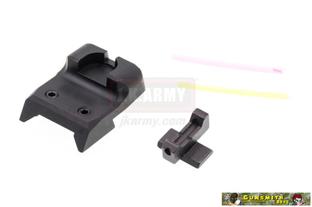 Gunsmith Bros ST Costa Style Carry Comp Slide Set for Marui Hi-Capa ( Black )