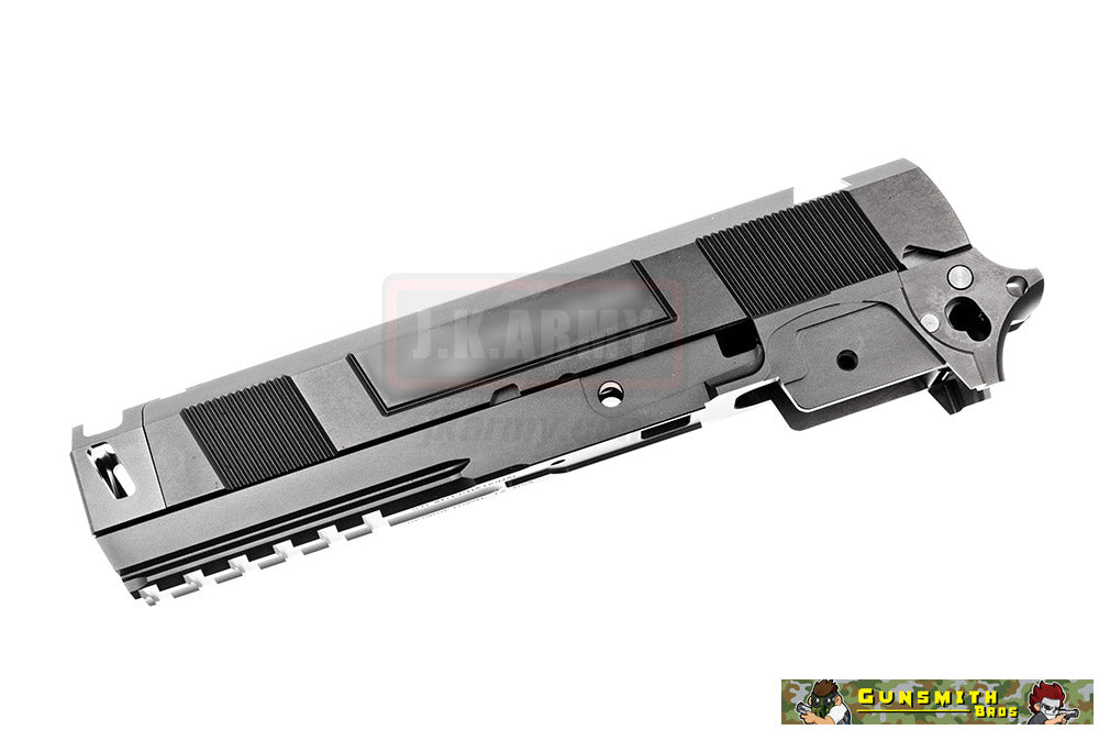 Gunsmith Bros ST Costa Style Carry Comp Slide Set for Marui Hi-Capa ( Black )