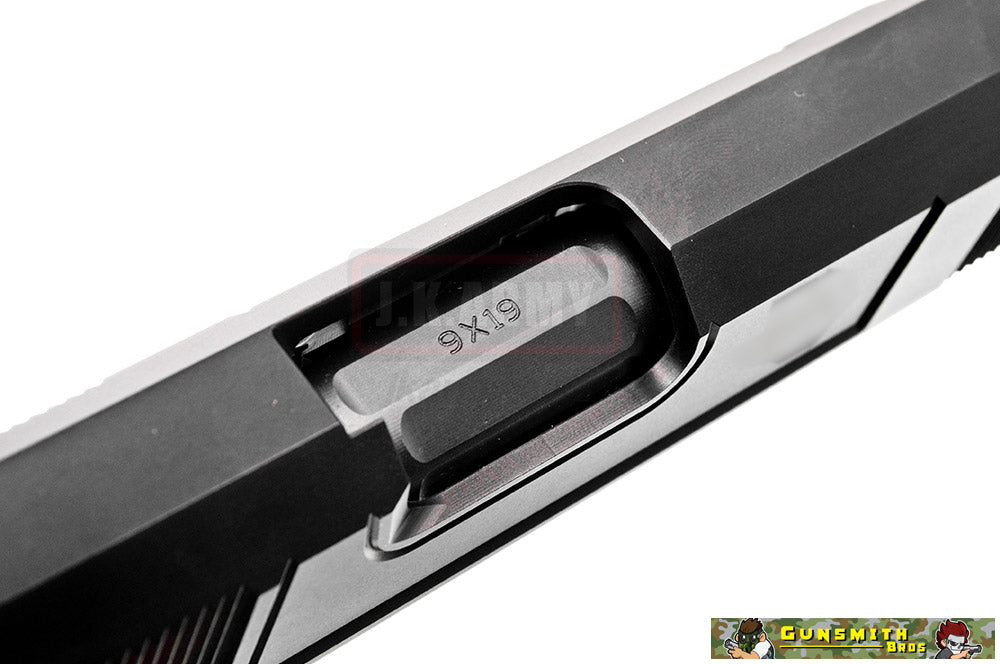 Gunsmith Bros ST Costa Style Carry Comp Slide Set for Marui Hi-Capa ( Black )