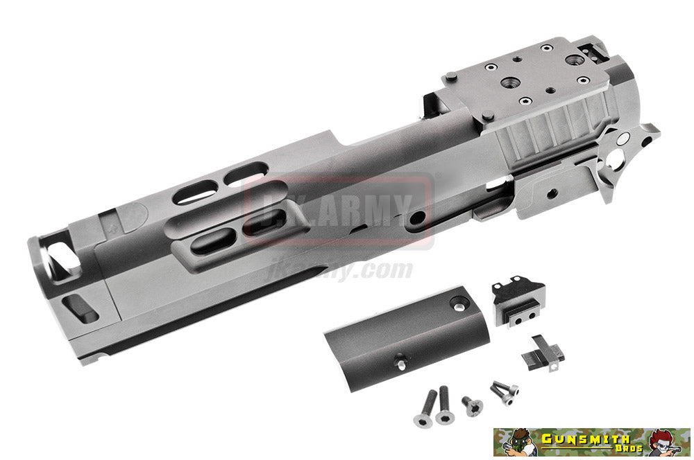 Gunsmith Bros ST* DV* OMNI Style RMR Cut Slide Set for Marui Hi-Capa ( Black )