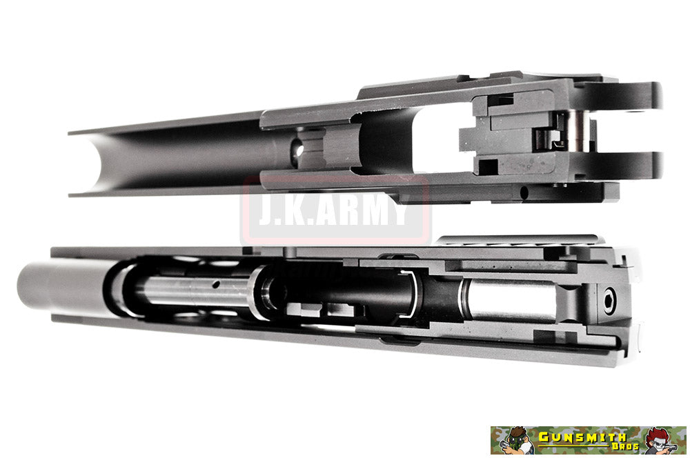 Gunsmith Bros ST* DV* OMNI Style RMR Cut Slide Set for Marui Hi-Capa ( Black )