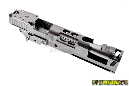 Gunsmith Bros ST* DV* OMNI Style RMR Cut Slide Set for Marui Hi-Capa ( Black )