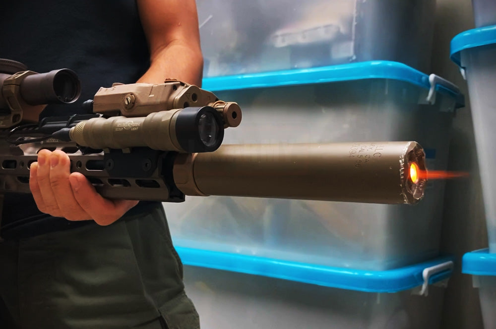 Hugger Spitfire Tracer Unit Adopter for DYTAC / OMG SOCOM RC1 / 2 Dummy Suppressors Dummy