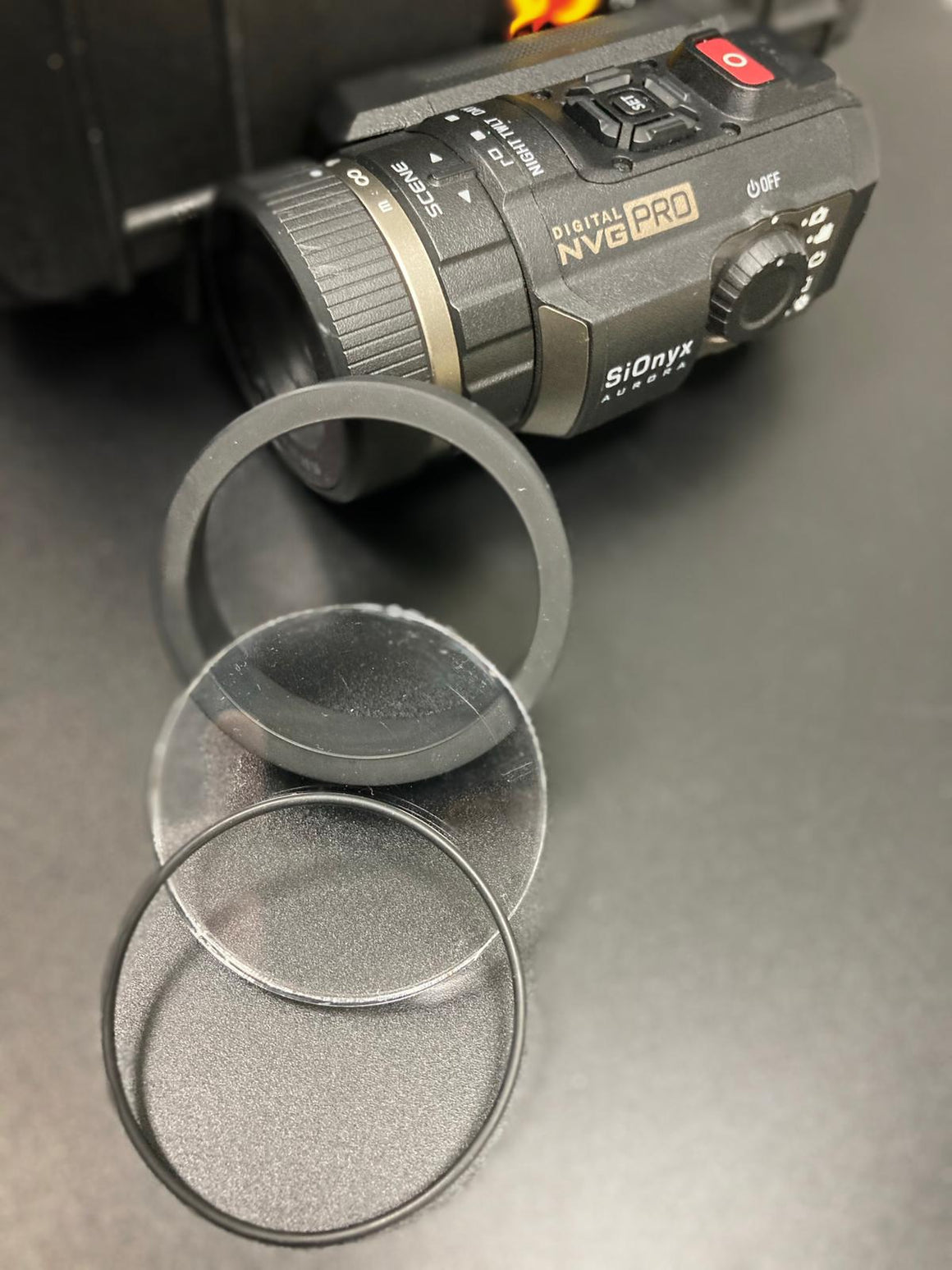 Hugger CNC BB's Proof Lens Protector for Sionyx Aurora ( BB Shield )