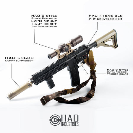 HAO Super Precision Scope mount 30mm 1.93" ( Black / DDC )-DDC ( Desert Dirt Color )