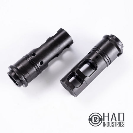 HAO SFMB Style Airsoft Muzzle Brake Flash Hider - 14mm CCW